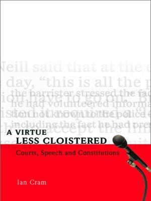cover image of A Virtue Less Cloistered